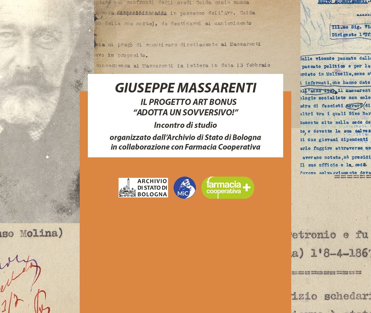 150 dell’Archivio di Stato di Bologna in collaborazione con Farmacia Cooperativa